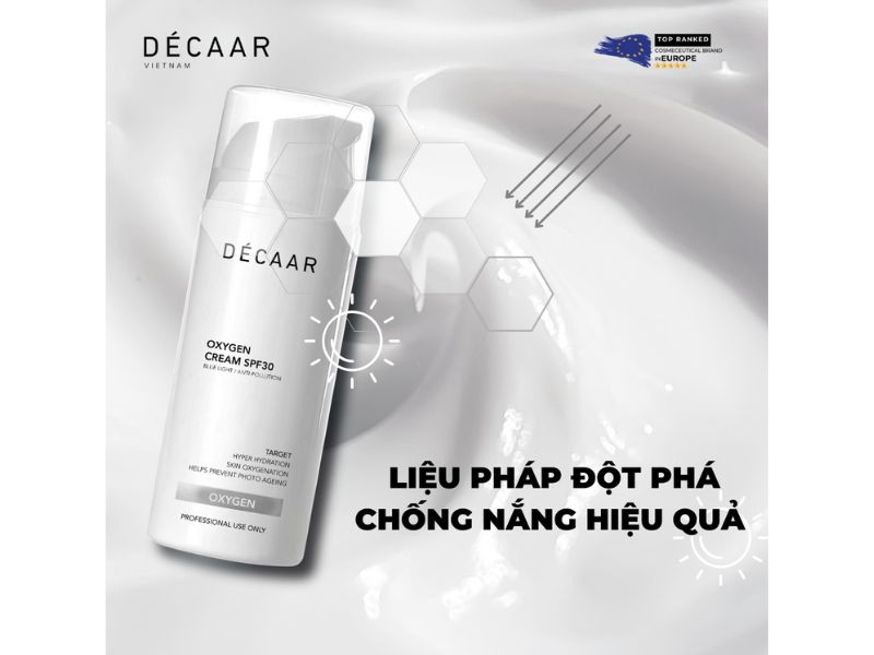 Kem chống nắng của Décaar